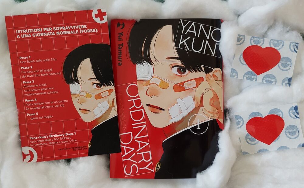 yano-kun copertina con istruzioni